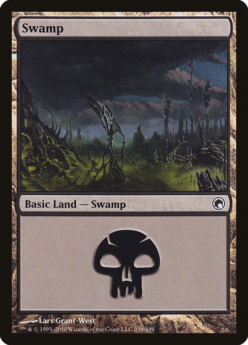 Swamp - Scars of Mirrodin