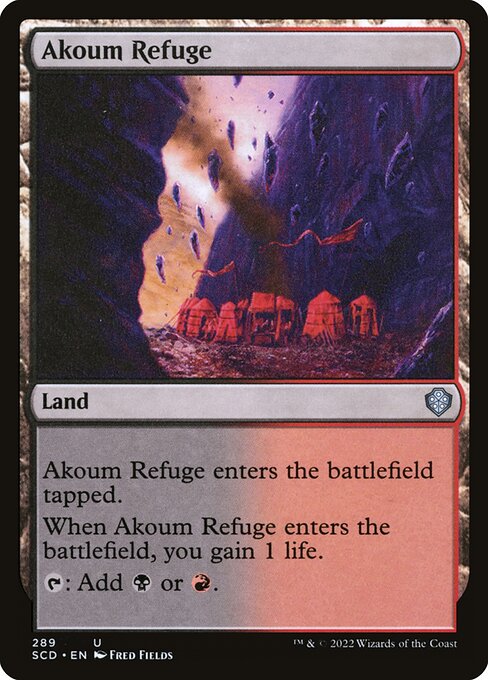 Akoum Refuge - Starter Commander Decks