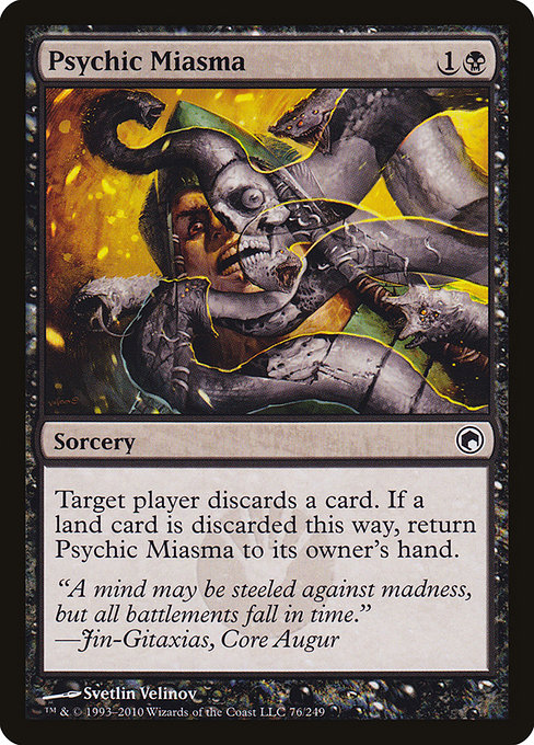 Psychic Miasma - Scars of Mirrodin