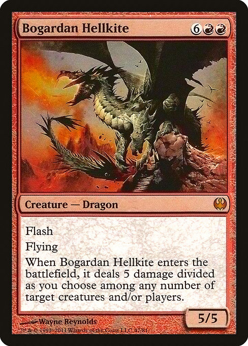 Bogardan Hellkite - Duel Decks: Knights vs. Dragons - Promo Foil