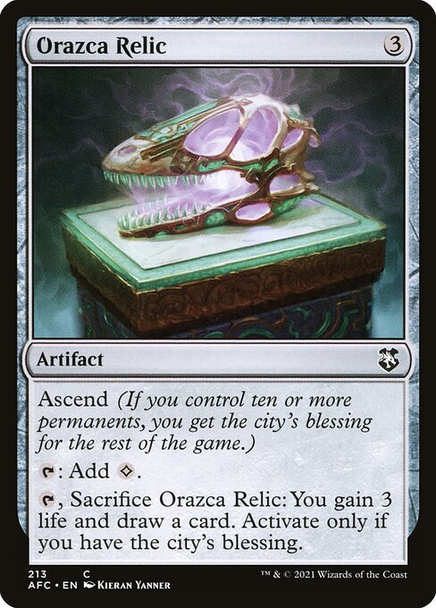 Orazca Relic - Forgotten Realms Commander