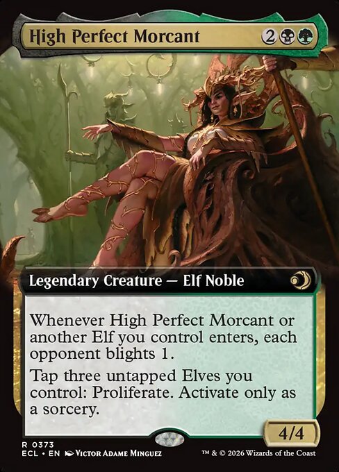 High Perfect Morcant - Lorwyn Eclipsed - Extended Art