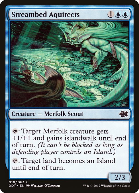 Streambed Aquitects - Duel Decks: Merfolk vs. Goblins