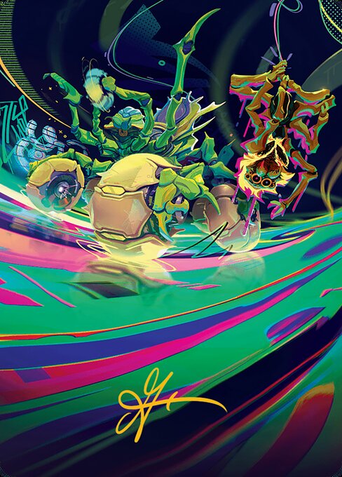 Thundering Broodwagon - Aetherdrift Art Series - Borderless