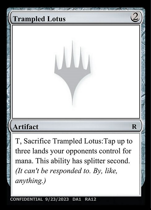 Trampled Lotus - Unknown Event