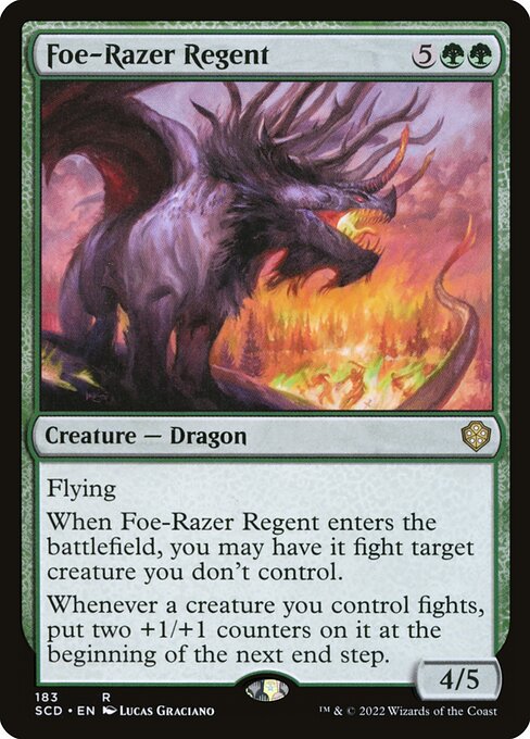 Foe-Razer Regent - Starter Commander Decks