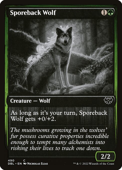 Sporeback Wolf - Innistrad: Double Feature