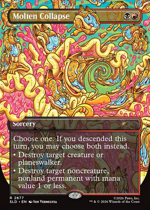 Molten Collapse - Secret Lair Drop - Borderless