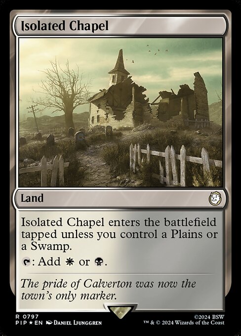 Isolated Chapel - Fallout - Surge Foil