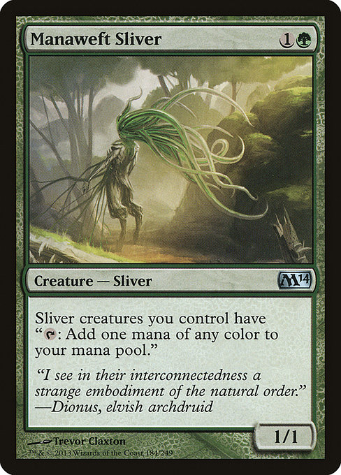 Manaweft Sliver - Magic 2014