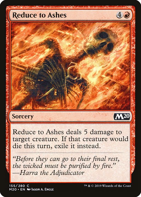 Reduce to Ashes - Core Set 2020