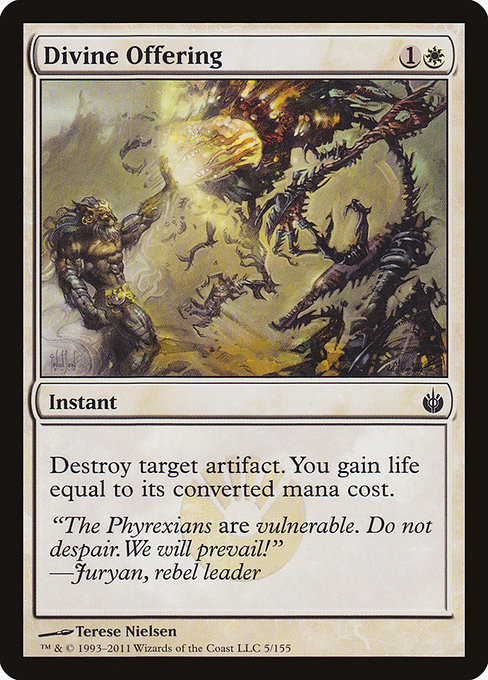 Divine Offering - Mirrodin Besieged