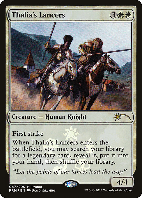 Thalia's Lancers - Resale Promos - Promo Foil