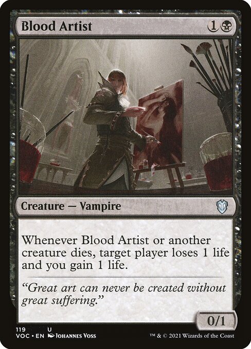 Blood Artist - Crimson Vow Commander