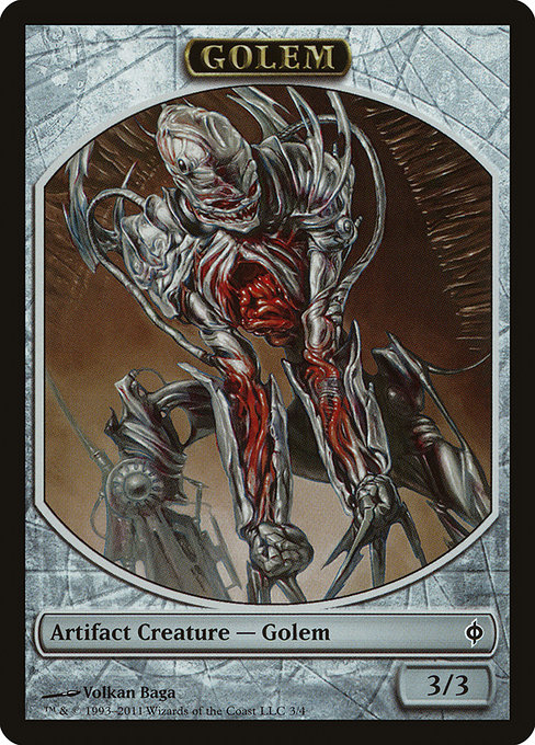 Golem - New Phyrexia Tokens