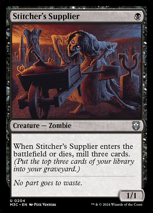 Stitcher's Supplier - Modern Horizons 3 Commander