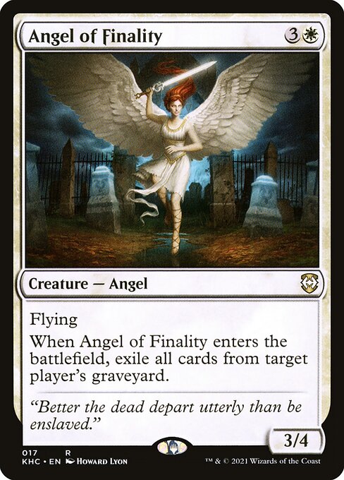 Angel of Finality - Kaldheim Commander