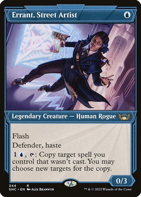 Errant, Street Artist - Streets of New Capenna - Showcase