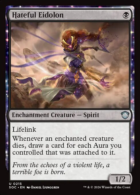 Hateful Eidolon - Secrets of Strixhaven Commander