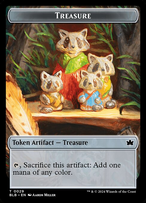 Treasure - Bloomburrow Tokens
