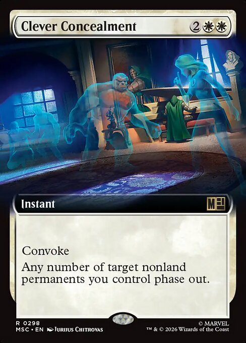 Clever Concealment - Marvel Super Heroes Commander - Extended Art