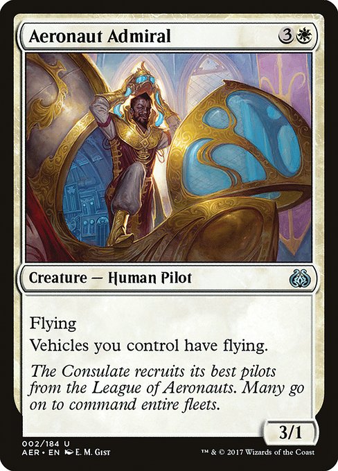 Aeronaut Admiral - Aether Revolt