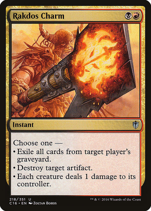 Rakdos Charm - Commander 2016