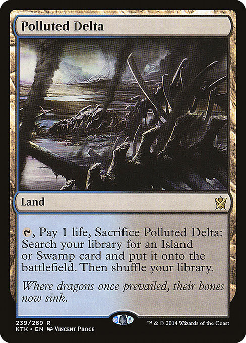 Polluted Delta - Khans of Tarkir