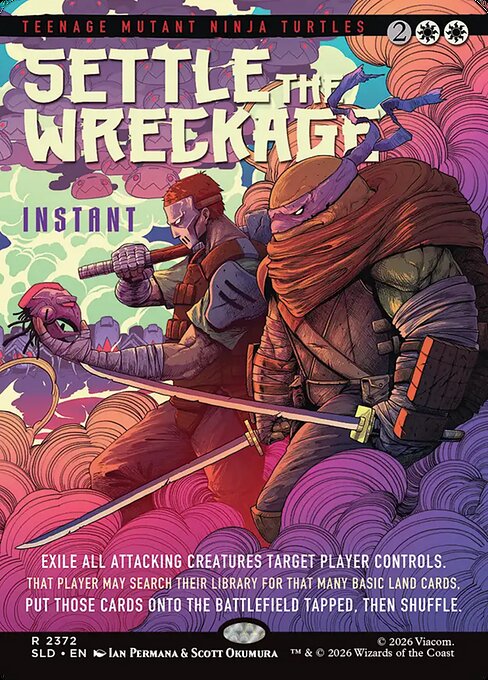 Settle the Wreckage - Secret Lair Drop - Borderless