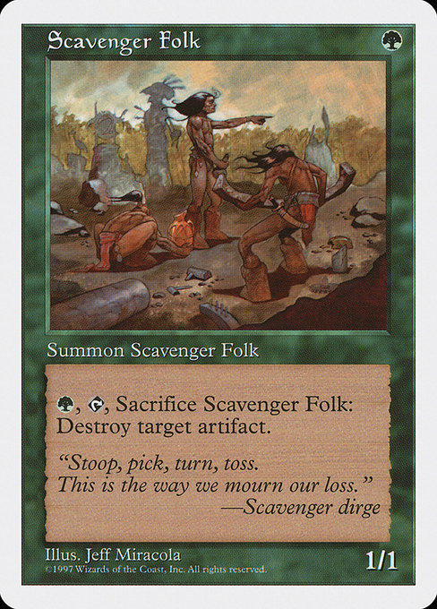 Scavenger Folk - Fifth Edition