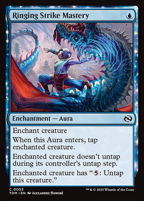 Ringing Strike Mastery - Tarkir: Dragonstorm