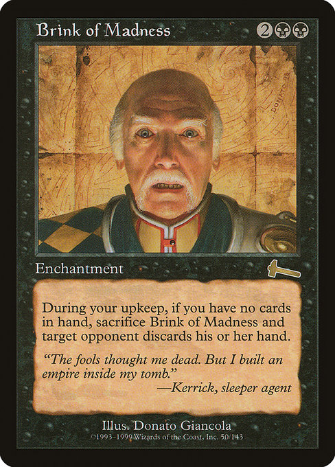 Brink of Madness - Urza's Legacy