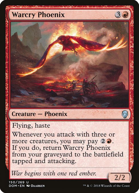 Warcry Phoenix - Dominaria