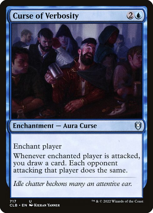 Curse of Verbosity - Commander Legends: Battle for Baldur's Gate