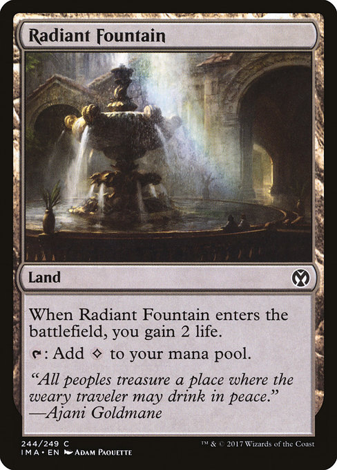 Radiant Fountain - Iconic Masters