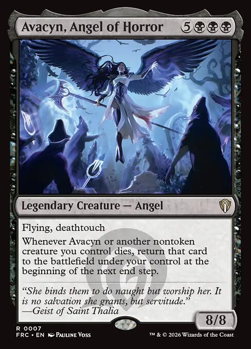 Avacyn, Angel of Horror - Reality Fracture Commander