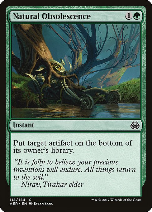 Natural Obsolescence - Aether Revolt