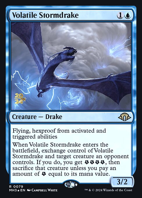 Volatile Stormdrake - Modern Horizons 3 Promos