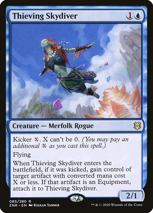 Thieving Skydiver - Zendikar Rising