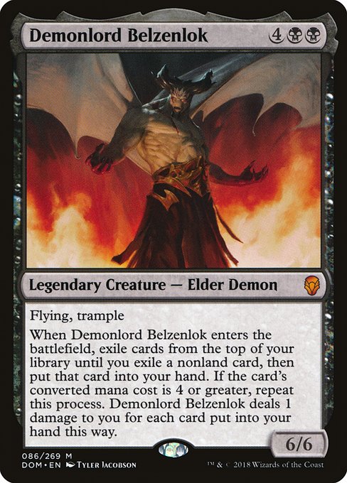 Demonlord Belzenlok - Dominaria