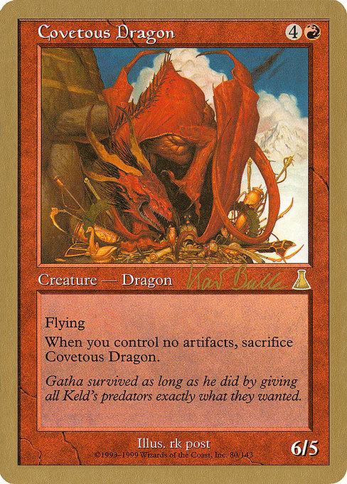 Covetous Dragon - World Championship Decks 1999