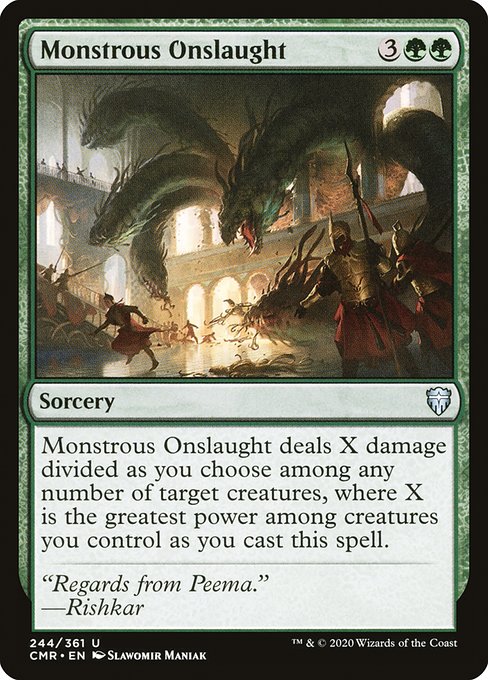 Monstrous Onslaught - Commander Legends