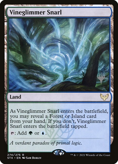 Vineglimmer Snarl - Strixhaven: School of Mages Promos