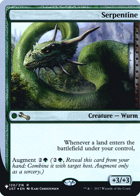 Serpentine - The List (Unfinity Foil Edition)