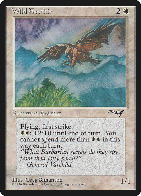 Wild Aesthir - Alliances