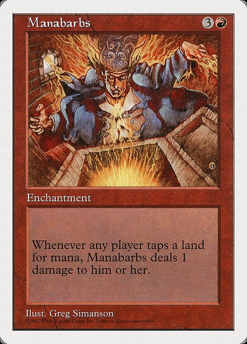 Manabarbs - Fifth Edition