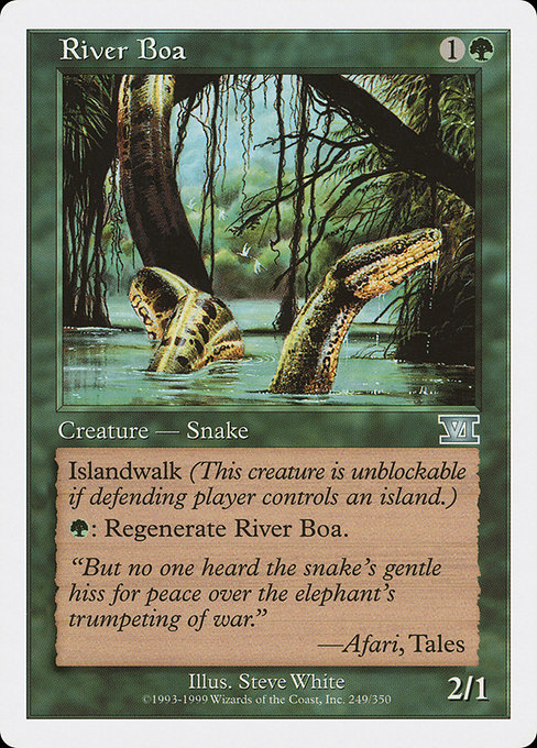 River Boa - Classic Sixth Edition