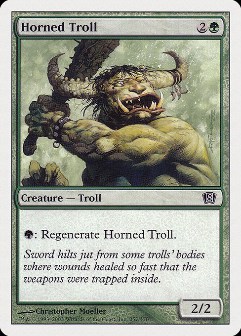 Horned Troll - Eighth Edition