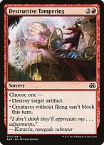 Destructive Tampering - Aether Revolt