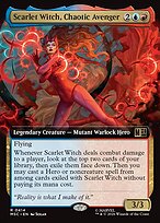 Scarlet Witch, Chaotic Avenger - Marvel Super Heroes Commander - Extended Art